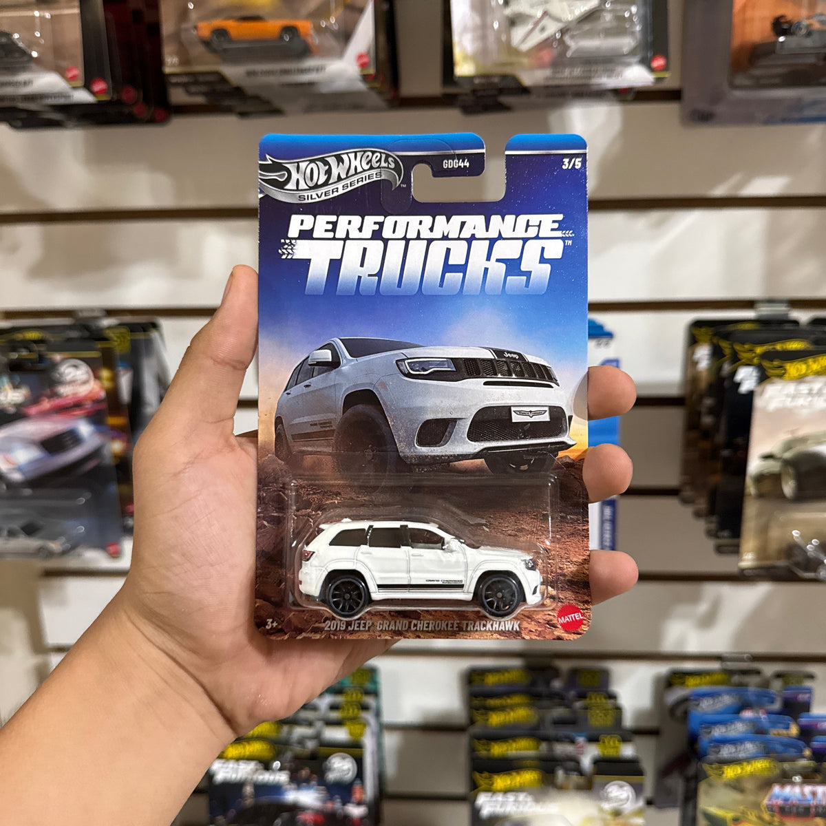 Hw Silver Series 2019 Jeep Grand Cherokee Trackhawk