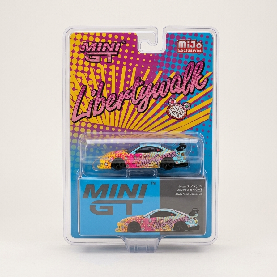 Mini GT Nissan Silvia (S15) LB-Silhoutte Works