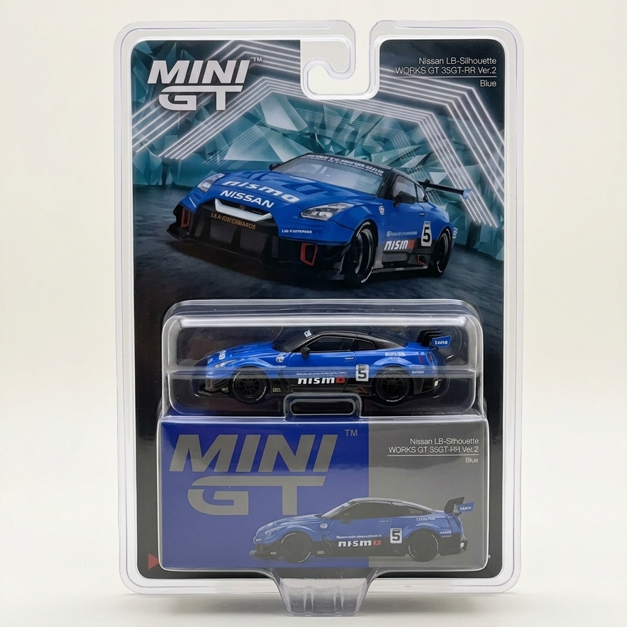 Mini GT Nissan LB-Silhouette Works Gt Blue