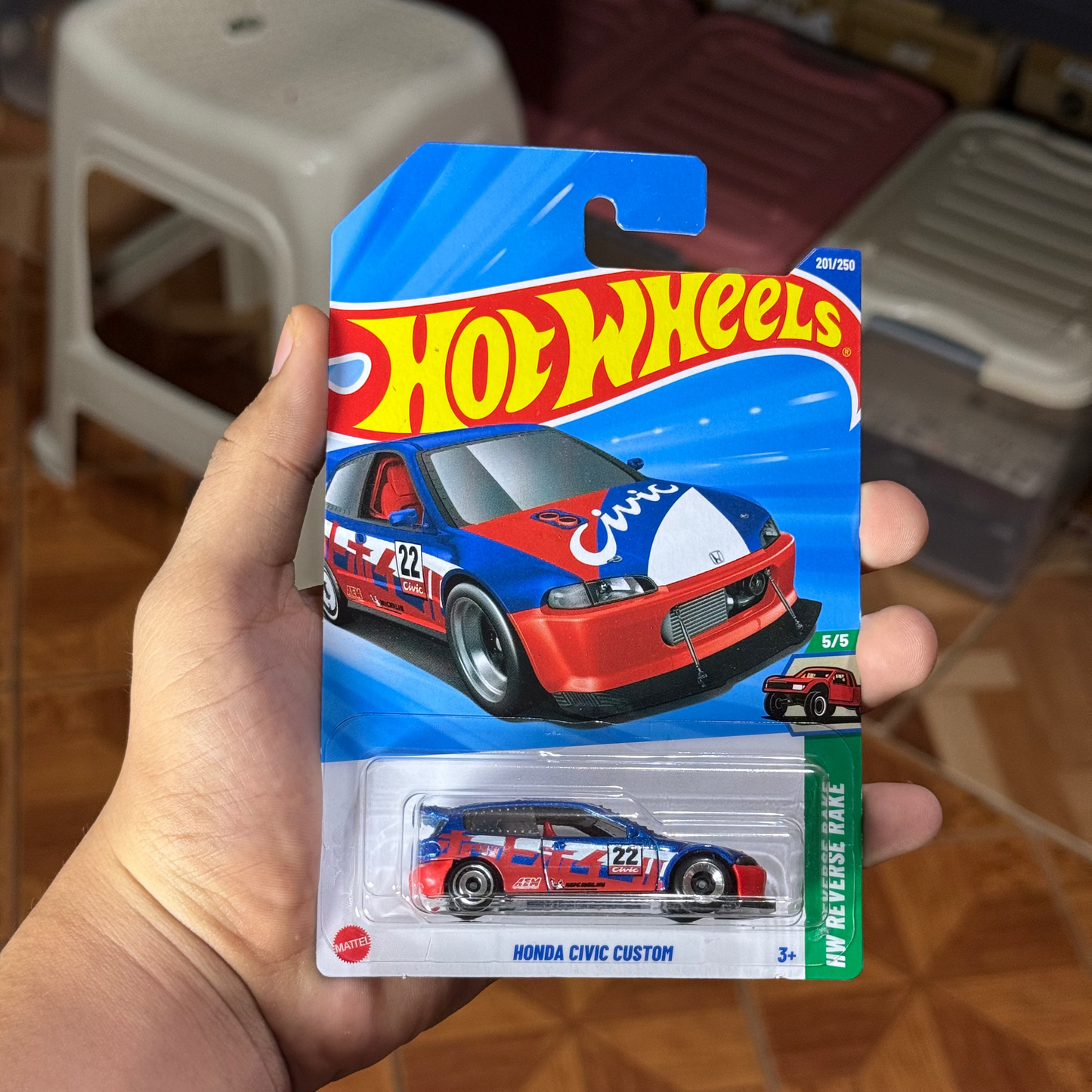 Hw Básico Honda Civic Custom