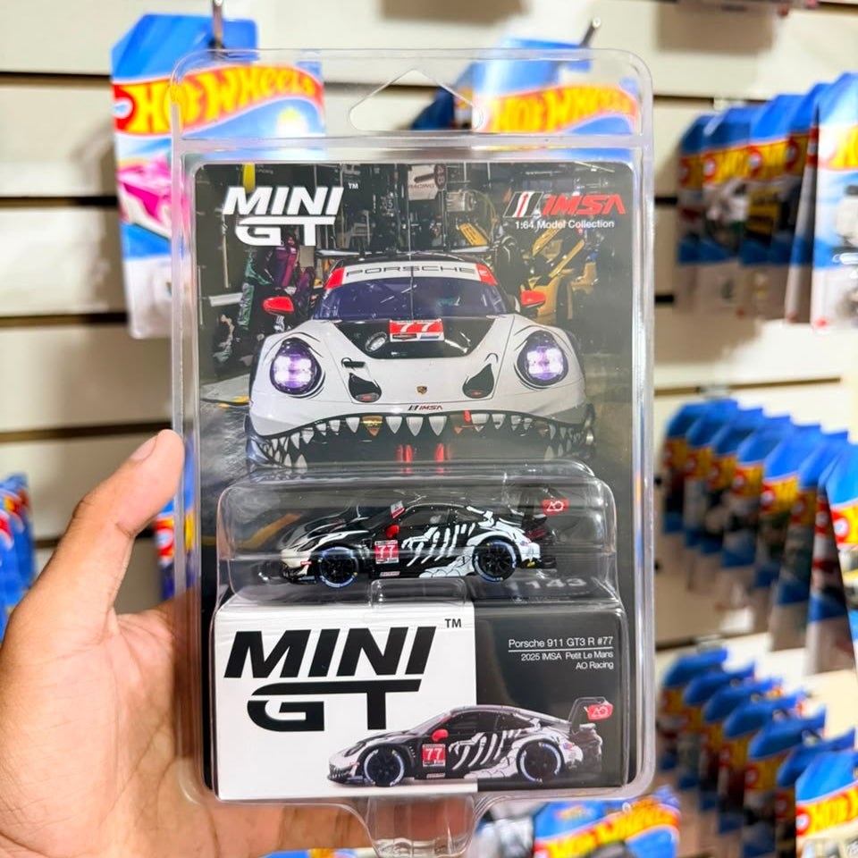 Mini GT Porsche 911 GT3 R#77 Skeleton