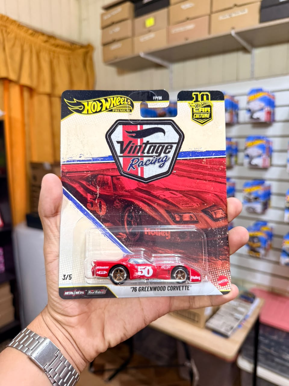 Hw Premium '76 Greenwood Corvette
