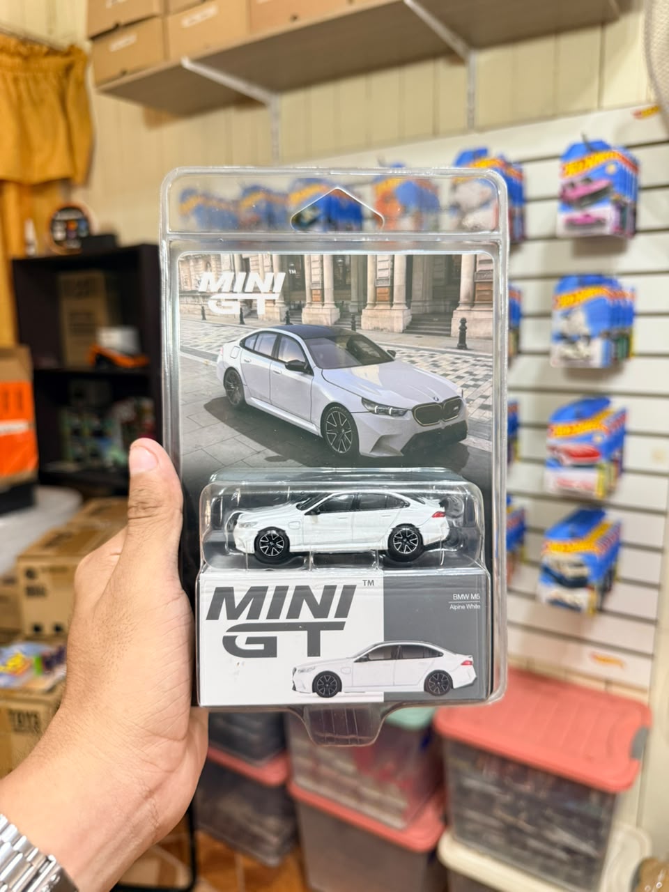 Mini GT BMW M5 Alpine White
