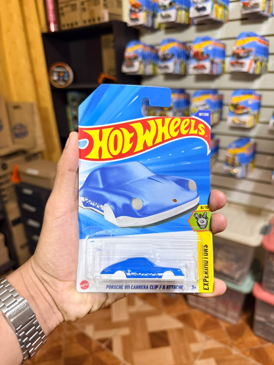 Hw Básico Porsche 911 Carrera Clip / A Attache
