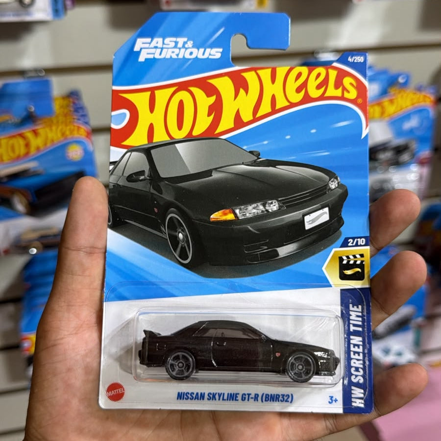 Hw Básico Nissan Skyline GT-R (BNR34) azul
