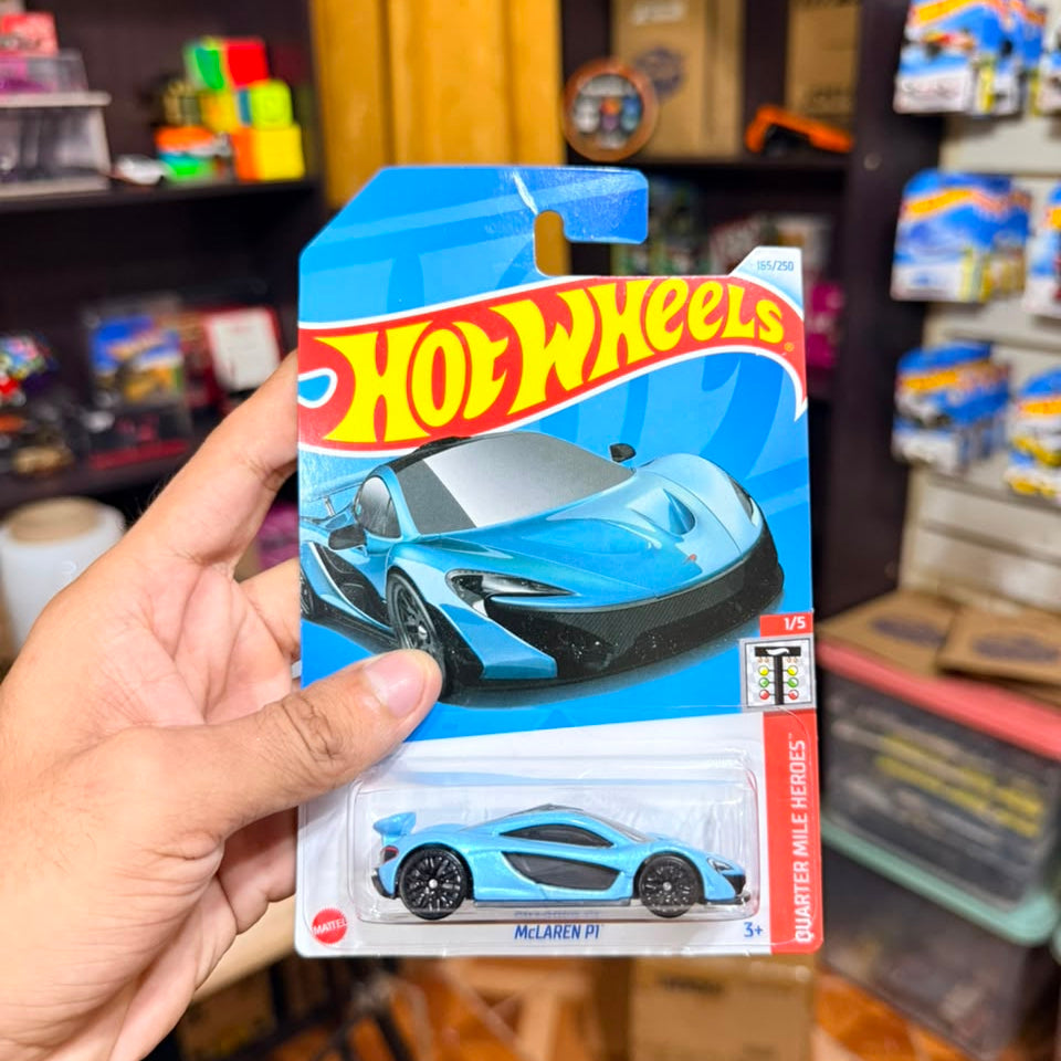 Hw Básico Mclaren P1 Celeste