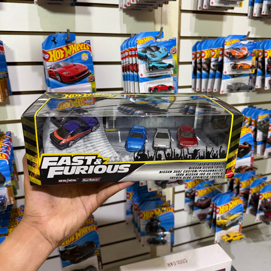 Hot Wheels Premium 2025 Fast & Furious Tokyo Drift Diorama Set