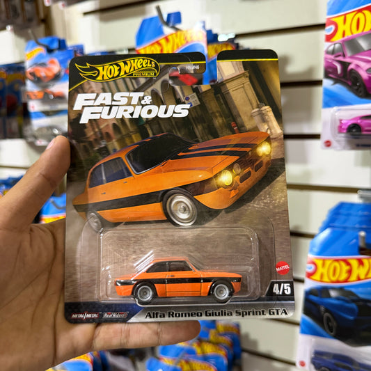 Hot Wheels Premium Alfa Romeo Giulia Sprint GTA