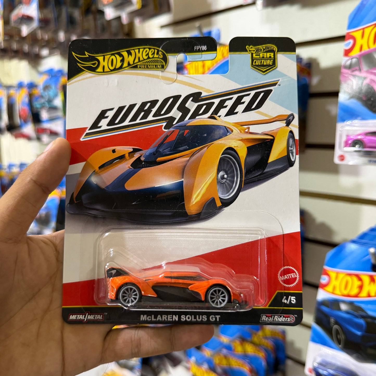 Hot Wheels Premium Mclaren Solus GT