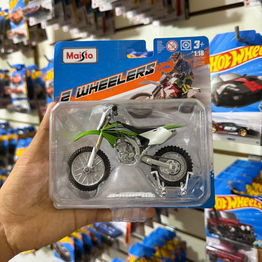 Moto Maisto 1:18 KAWASAKI Para Enduro