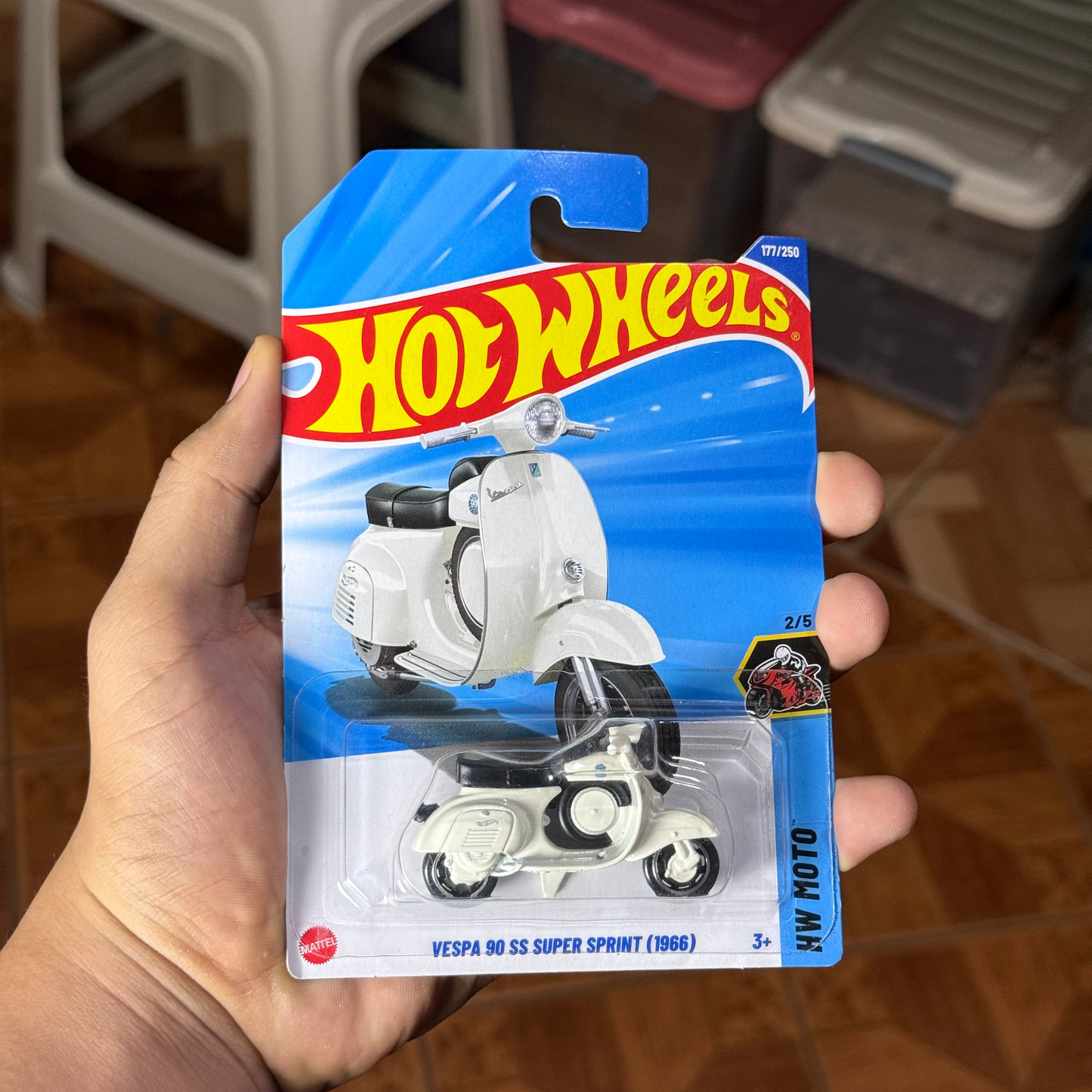 Hw Básico Vespa 90 SS Super Sprint 1966