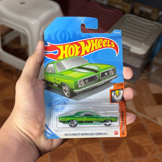 Hw Básico 68 Plymouth Barracuda Formula S
