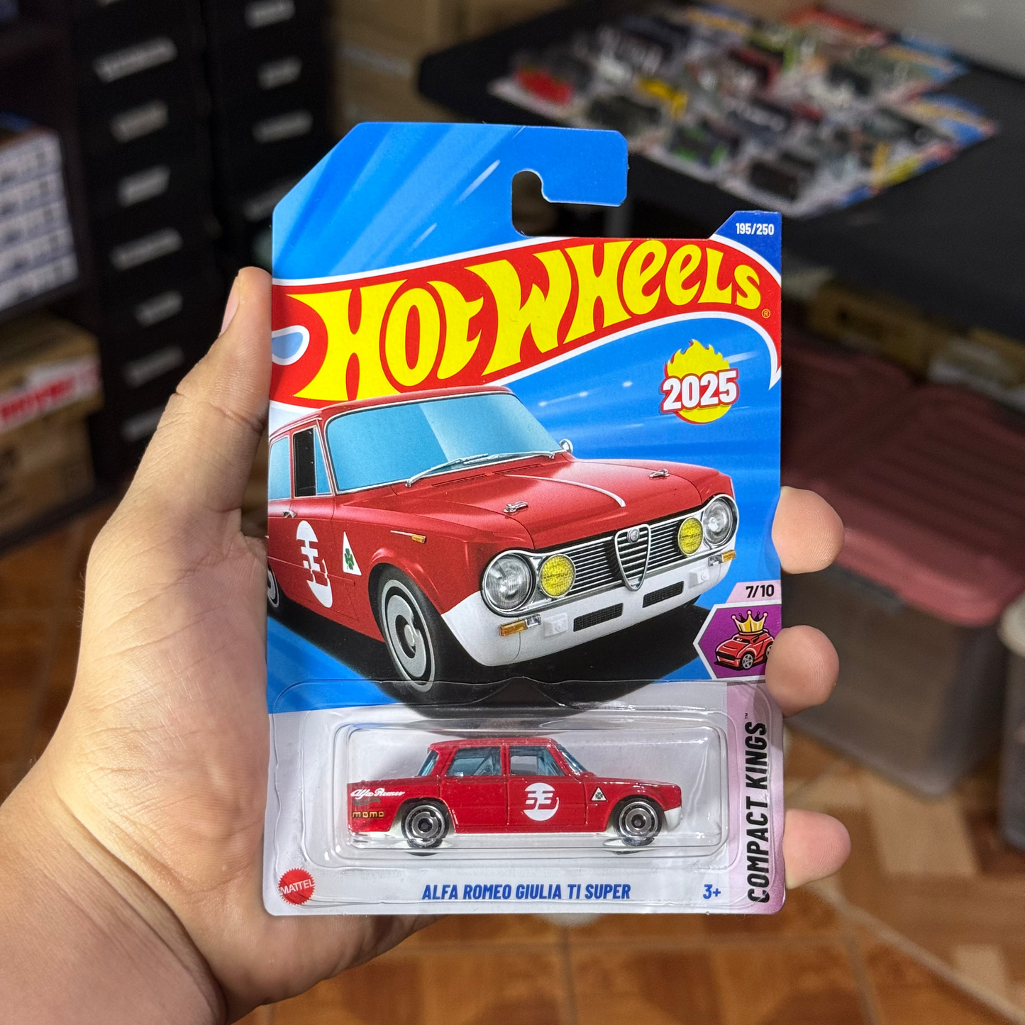 Hw Básico Alfa Romeo Giulia Ti Super