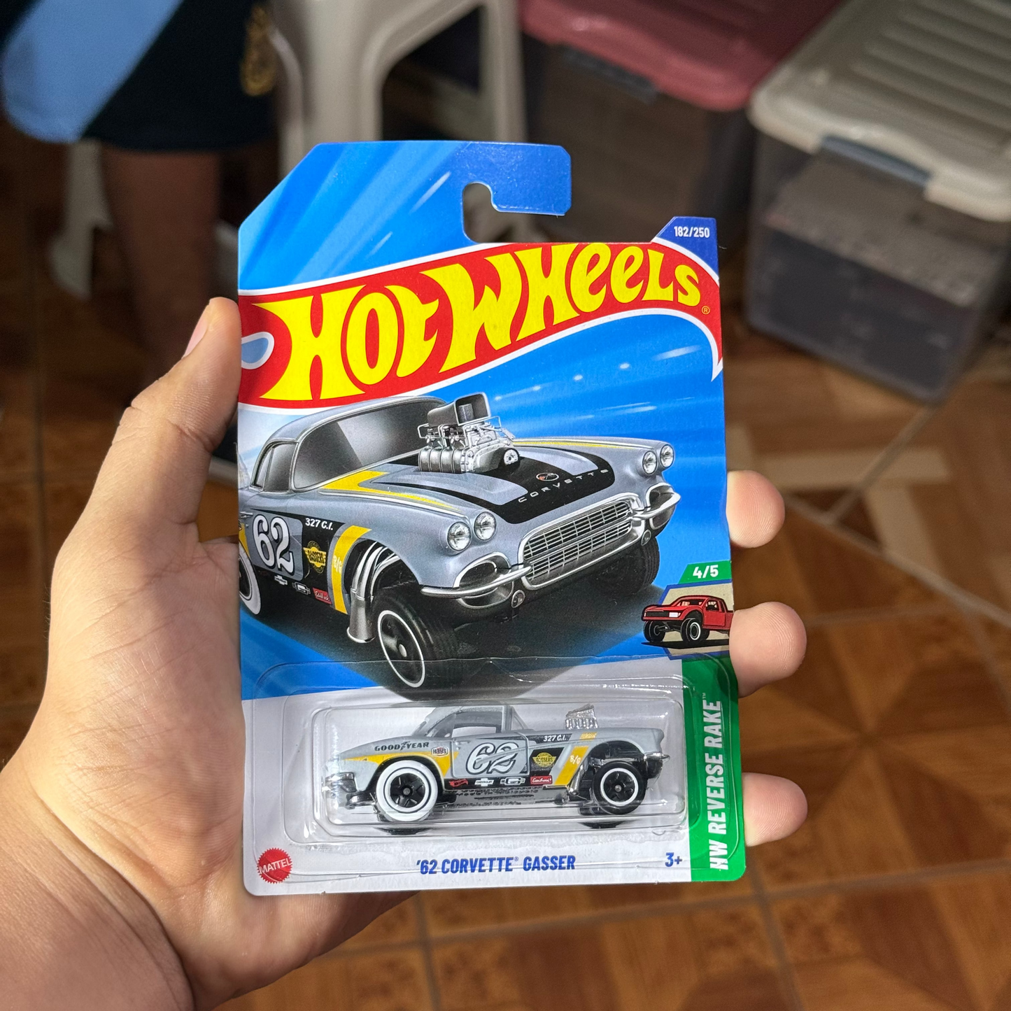 Hw Básico 62 Corvette Gasser