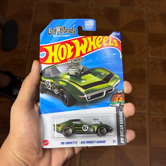 Hw Básico 68 Corvette- Gas Monkey Garage