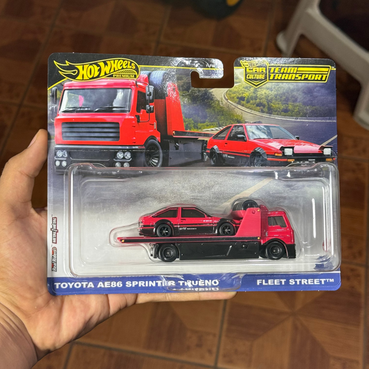 Hw Premium Team Transport- Toyota AE86 Sprinter Trueno