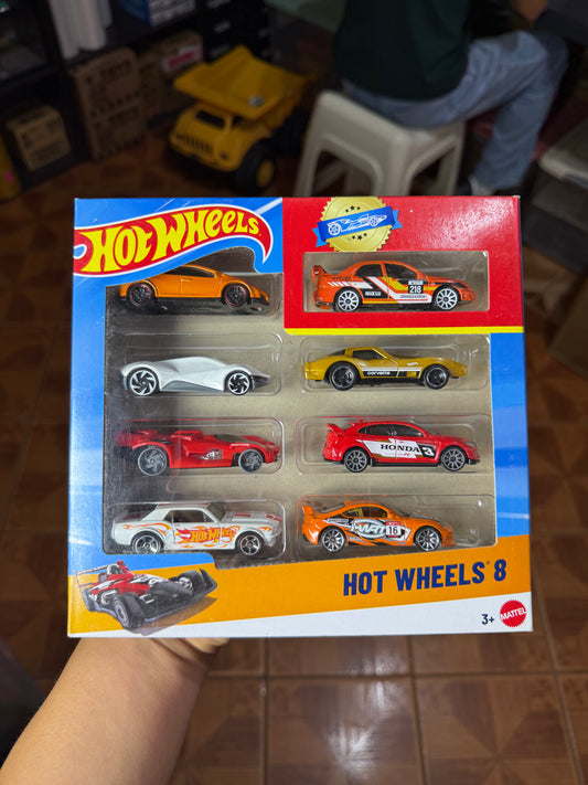Hw Básico Multi-Pack de 8 autos-Mitsubishi Lancer Evolution IV