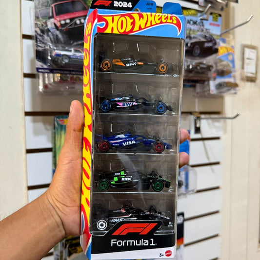 Hot wheels Formula 1 Pack de 5 unidades