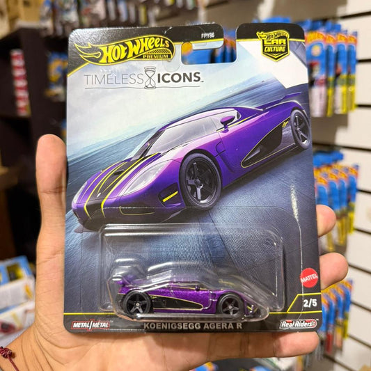 Hot Wheels Premium Koenigsegg Agera R con llantas de goma