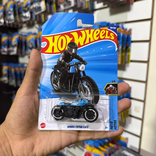 Hot wheels básico Moto Honda cb750 cafe