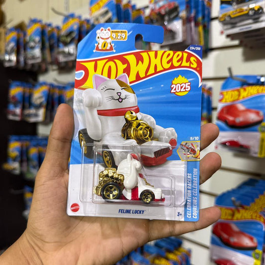 Hot wheels básico Feline Lucky 2025