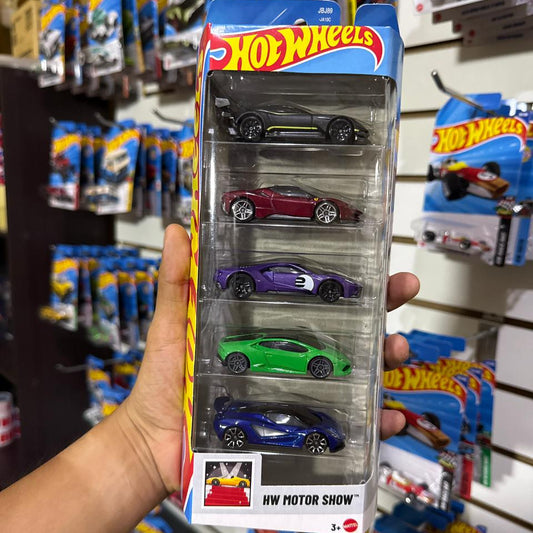 Hot wheels Motor Show Pack de 5 unidades 2025