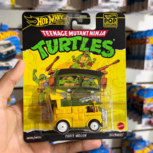 Hot Wheels Premium Party Wagon Tortuga Ninja