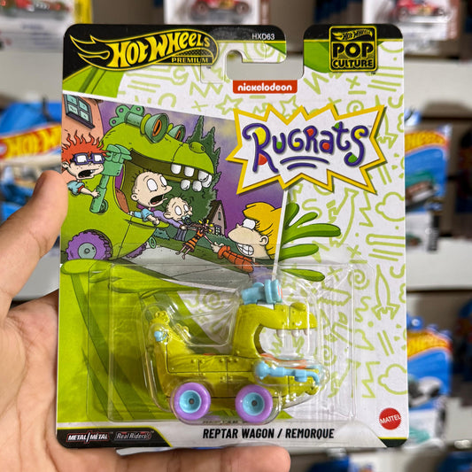 Hot Wheels Premium Reptar Wagon/Remorque Rugrats