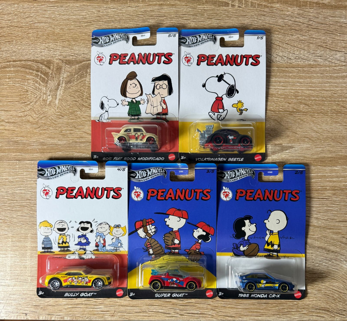 Hw Silver Serie Completa ´´Peanuts''