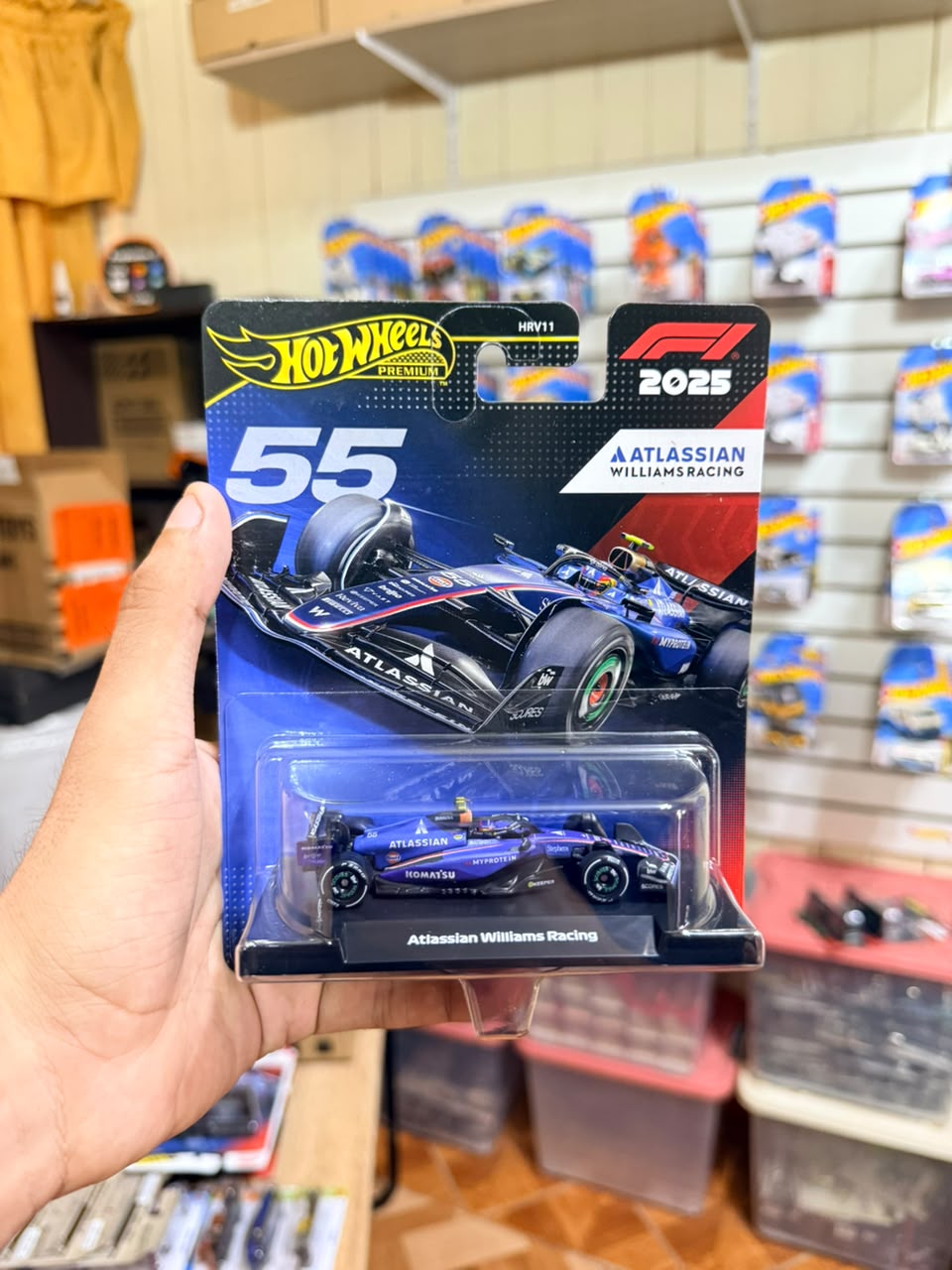 Hw Premiun Atlassian Williams Racing #55