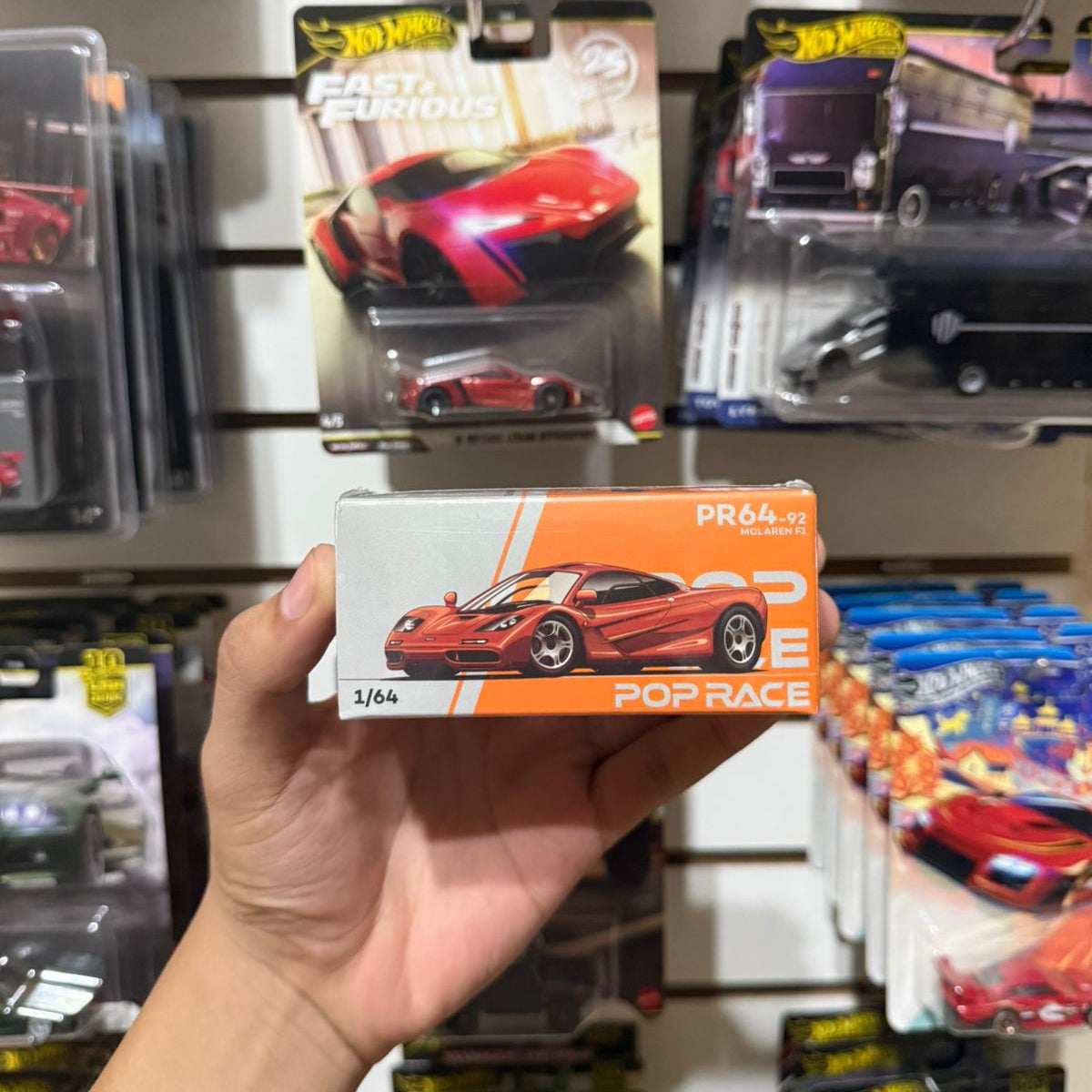 Pop Race Mclaren F1 Orange