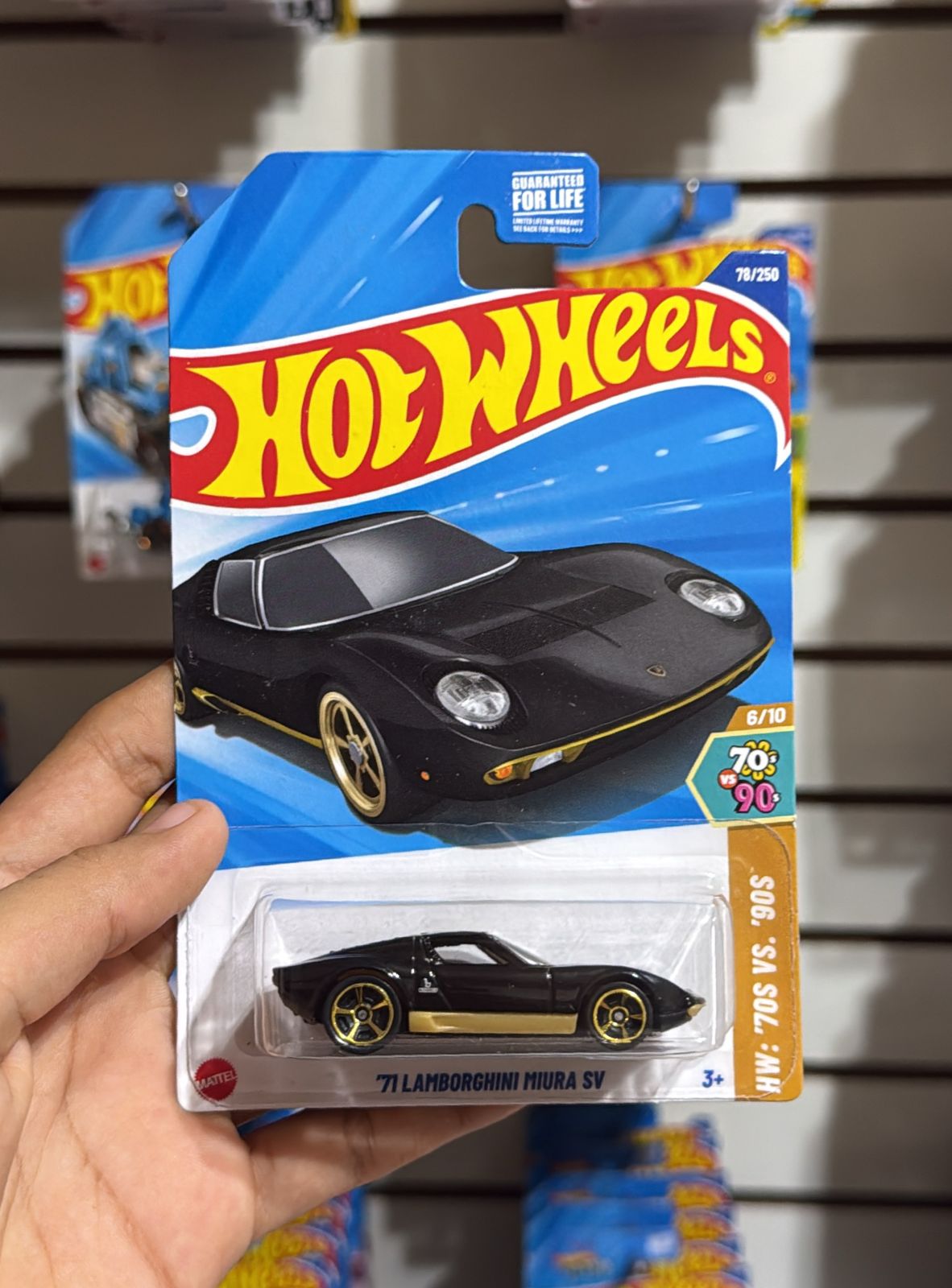 Hw Básico 71 Lamborghini Miura SV