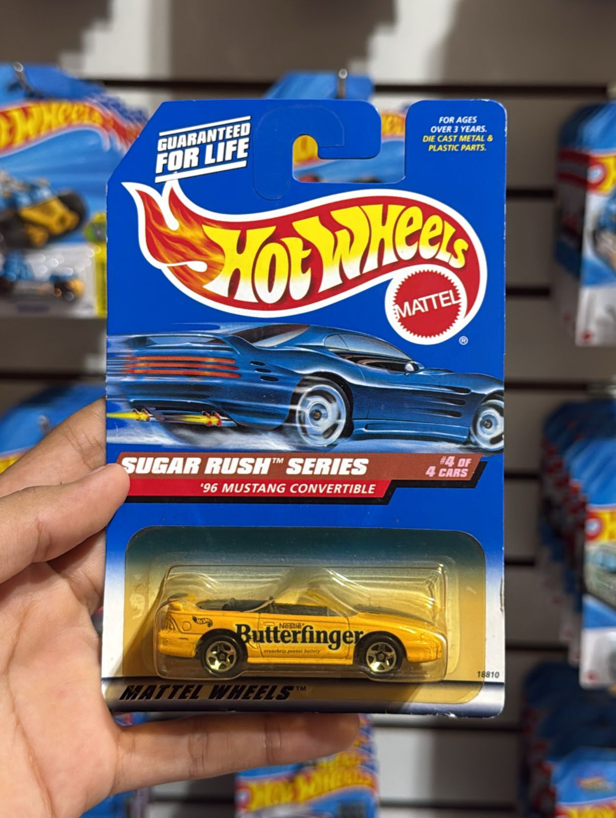 Hw Básico 96 Mustang Convertible