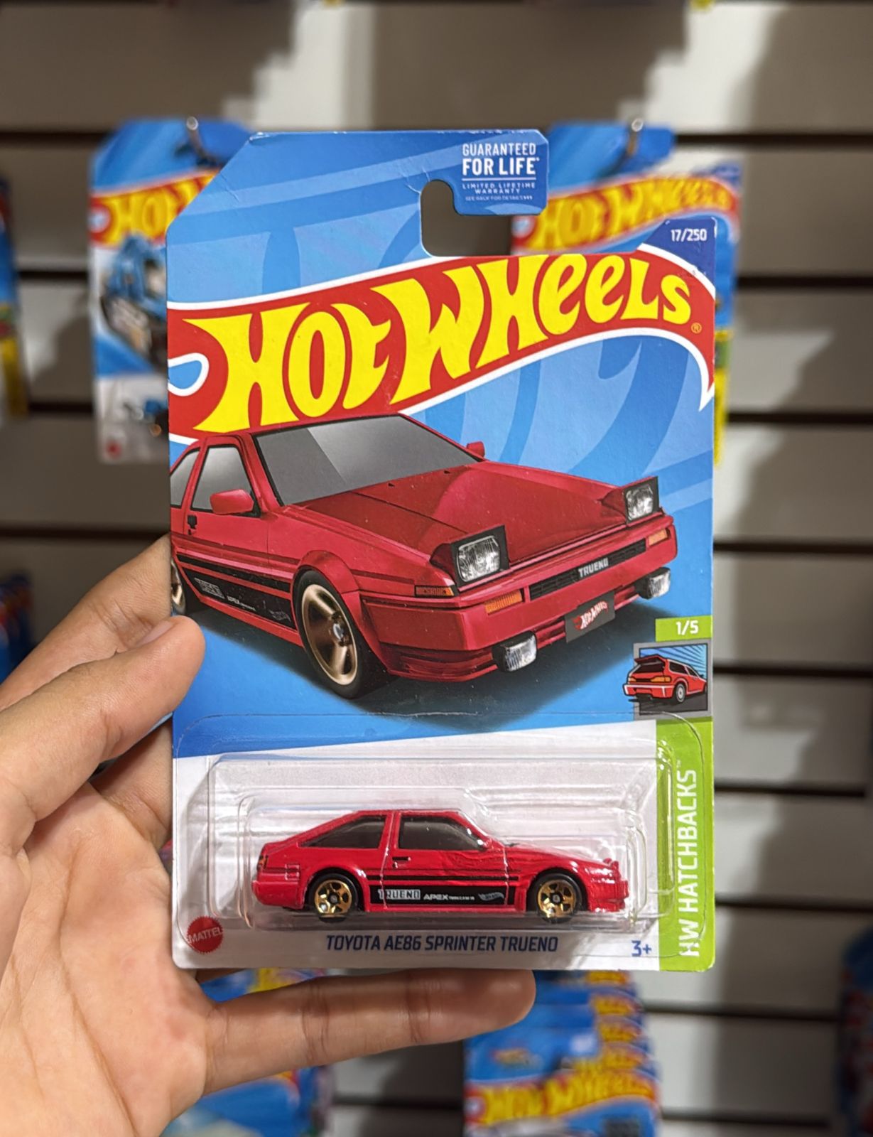 Hw Básico Toyota AE86 Sprinter Trueno