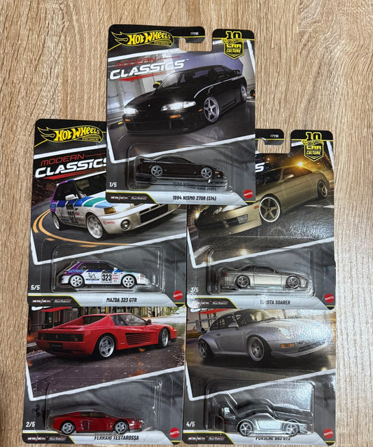 Hw Premium Serie Modern Classics 10 aniversario 2026