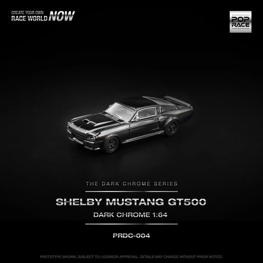 Pop Race Shelby Mustang GT500 Dark Chrome