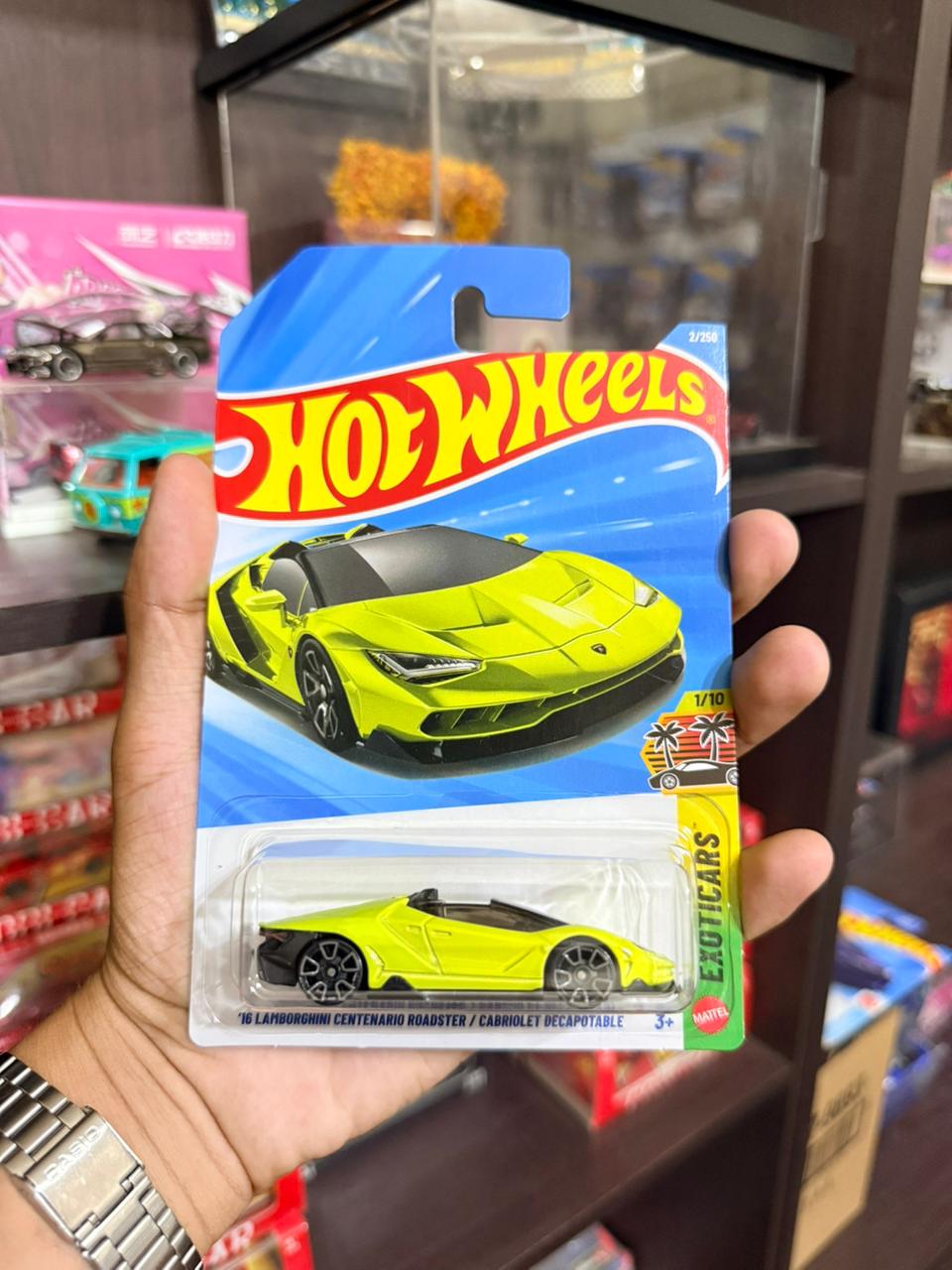 Hw Básico 16 Lamborghini Centenario Roadster / Cabriolet Decapotable