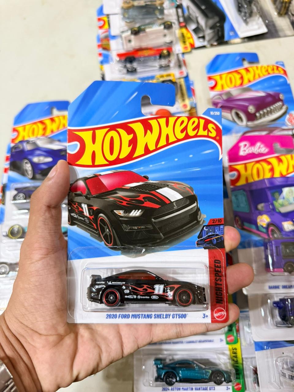 Hw Básico 2020 Ford Mustang Shelby GT500