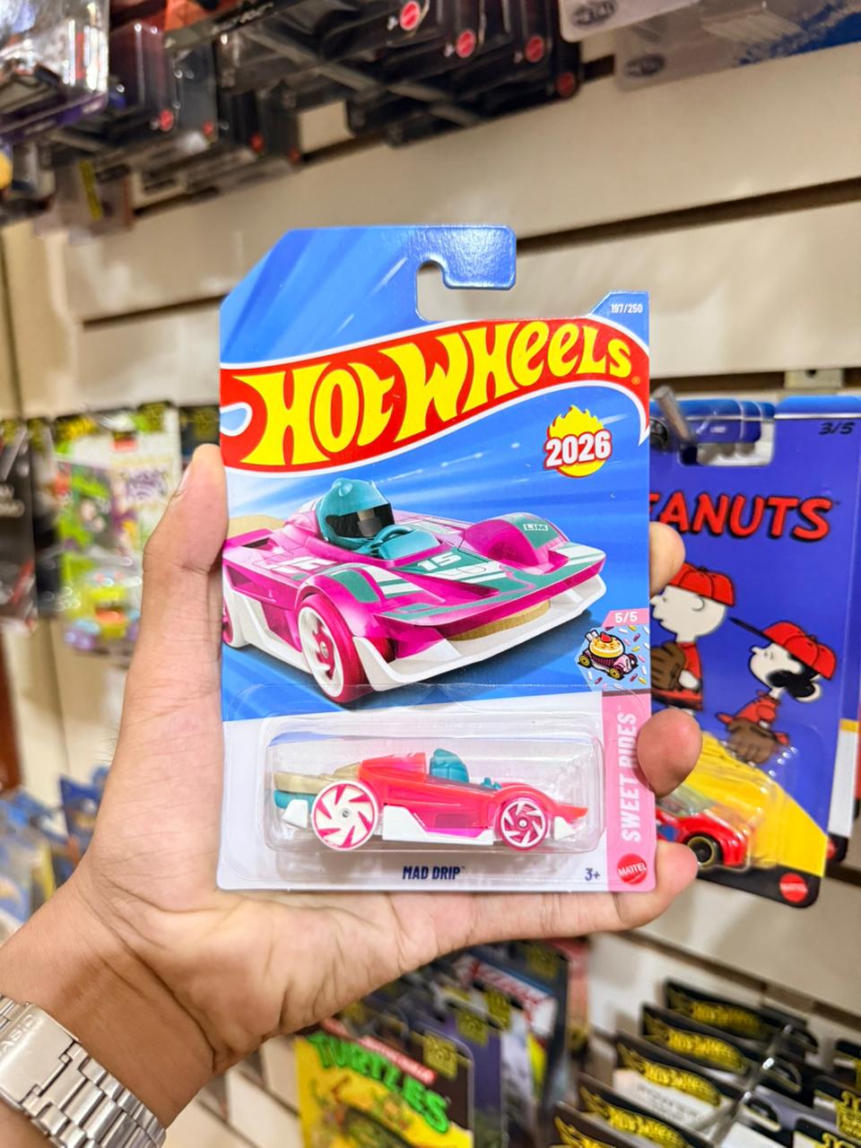 Hw Básico Mad Drip rosa