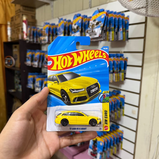 Hw Básico '17 Audi RS 6 Avant amarillo