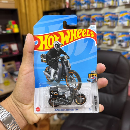 Hw Motos Honda Super Cub Custom negro