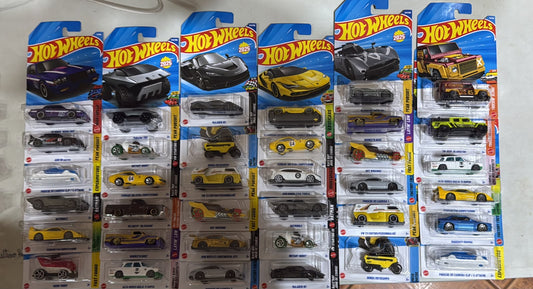 Hot wheels Caja 36 und sellado código A